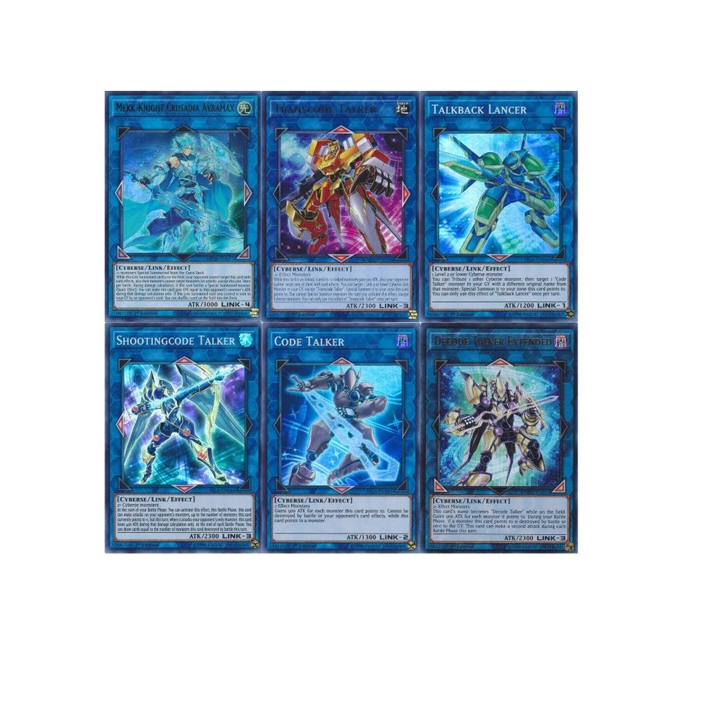 Yugioh Cyberse Code Talker Tournament Deck - Crusadia Avramax - 55 Cards UNL